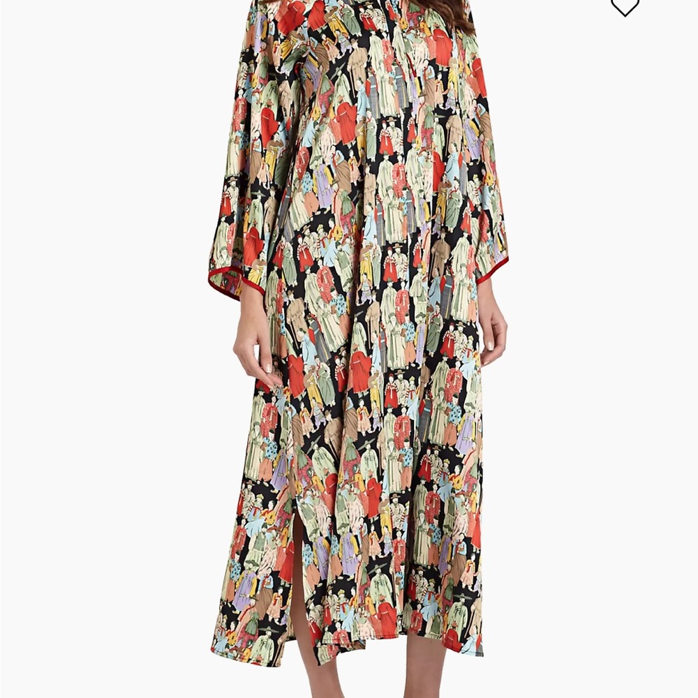 Natori Multicolor Long Sleeve dress/robe - Picture 2 of 5